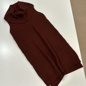 NWT BB Dakota sweater dress in rich cocoa brown